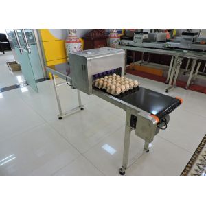 High Resolution Egg Inkjet Date Code Printer With No Need Clean Nozzle