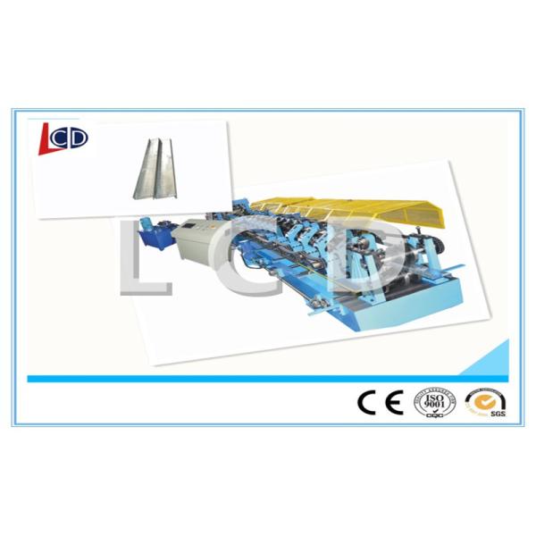 Automatic C&Z Purlin Forming Machine Cr12 Cutter 4.5 Ton 9.5m * 1.5m * 1.2m
