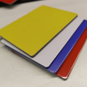 Cheap Colorful Aluminum Composite Panel Acm Aluminum 0.21mm*0.21mm Thickness for sale