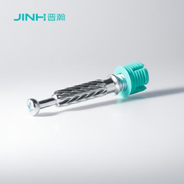 Jh-2145 Heavy-Gauge Cam Dowel Screw 40mm Furniture Alignment Dowel With Anti