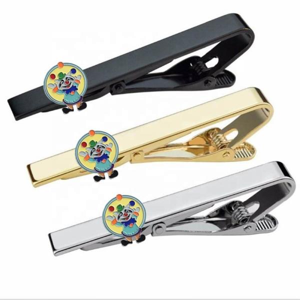 Quality Men Jewelry Cufflink And Tie Clip Set 3D Zinc Alloy Custom Tie Pin wholesale