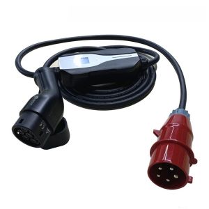 SAE J1772 Type 1 Portable Level 2 EV Charger EVSE Switchable With CEE Plug