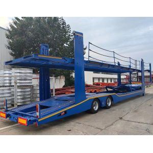 Customized Car Carrier Trailer With ADR Certification For Transporting 7 Cars