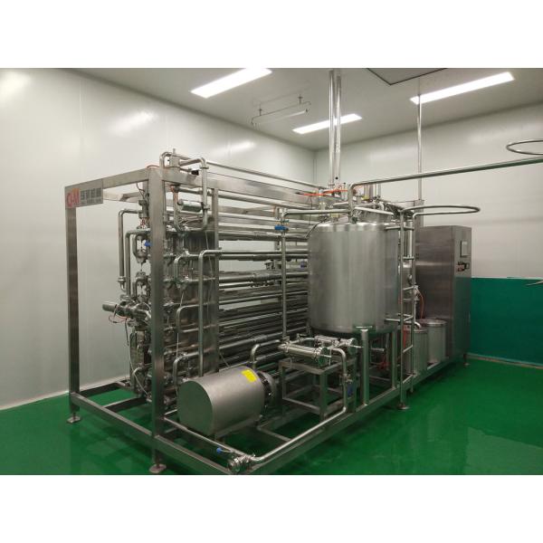 Beverage Dairy Syrup Sterilization Equipment 5.5kw Power Automatic Control