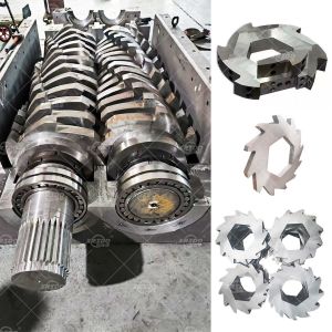 Garbage Crusher Machine MSW Crusher Industrial Solid Waste Crusher Solid Waste