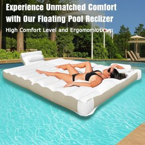 Cheap Experience Unmatched Comfort with Our Floating Pool Recliner High Comfort Level and Ergonomic Design for sale