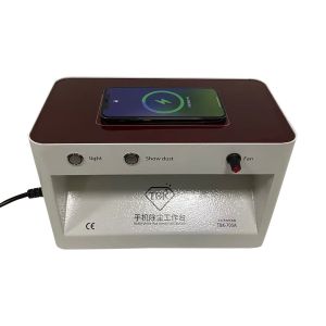 TBK 705A Mobile Phone Wireless Charging Dust Removal Workbench Dust Extraction