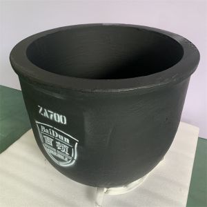 Smooth Surface SiC Graphite Crucible for Zinc Melting Up To 1600C Temperature Resistance and Stability Stable Performance
