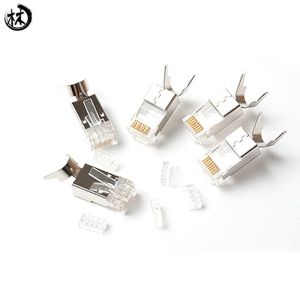 Modular Network Cable Accessories Cat7 RJ45 Plug 8P Connector 8P8C Shielded