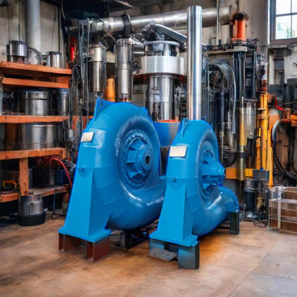 Automatic Control Francis Turbine Generator 450-1000RPM with Stainless Steel