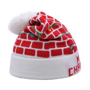 58CM Adults Winter Knit Beanie Hats With Common Fabric Feature
