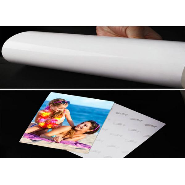 One Side High Glossy Photo Paper Roll 24 Inch 36 Inch Absorb Printing Ink One Side High Glossy Photo Paper