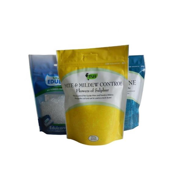 Quality Sealed Recyclable Holographic Ziplockk Bags Food Packaging Pouch With Zipper wholesale