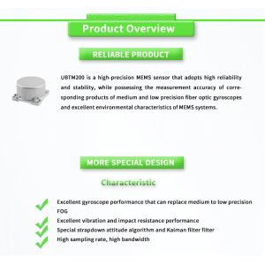 UBTM200Y Micromechanical Inertial Measurement Unit Navigation IMU Fiber Optic