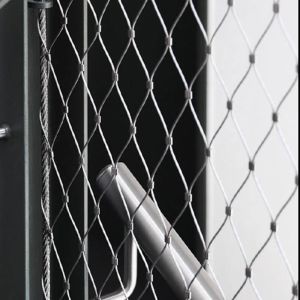 30mm Hole Stainless Steel Wire Protective Rope Mesh Zoo Wire Mesh For Animals