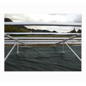 Aluminum Solar Ground Mount System Solar Panel Rack Pv Mounting Systems