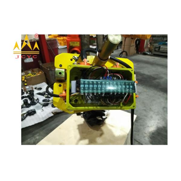 Quality Yellow Color Overhead 35 Ton Electric Chain Hoist With Excellent Performance wholesale