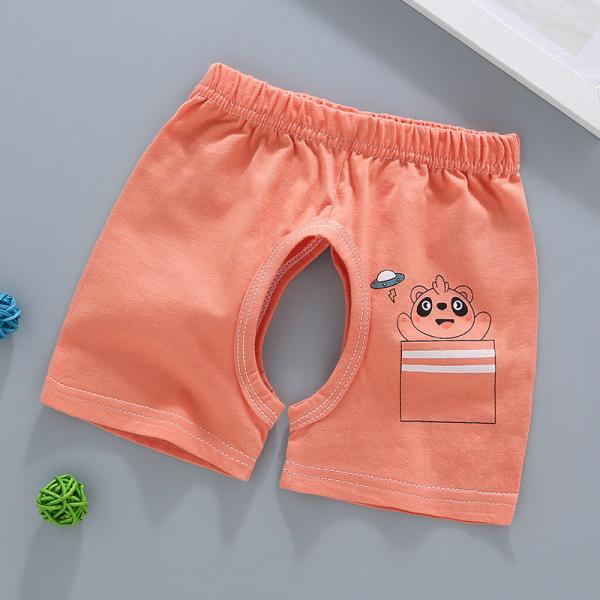 Quality Newborn Summer Thin Cotton Children'S Cotton Underwear Open Crotch Shorts wholesale