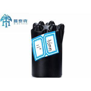 36mm Short Skirt Carbide Steel Tapered Button Bit with Ballistic Button Shape