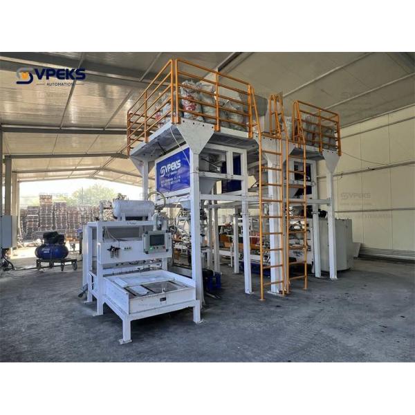 10-50 Bags/Min Automatic Bagging Machine With Advanced Control System PLC Touch Screen