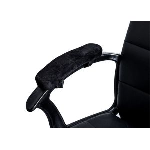 Black Memory Foam Elbow Pillow Memory Foam Armrest Office Computer Arm Chair