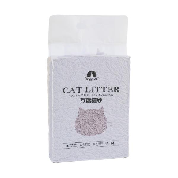 Quality Tofu Cat Litter - Eco-Friendly, Biodegradable, Multi-Flavor, Clumping, Odor Control, Zhejiang Origin wholesale
