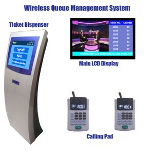 Cheap Guangzhou Hot Sell Banking/Hospital/Clinic/Health Center Wireless Electronic Queue Token Number Calling System for sale
