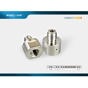 Cheap C-1313-1 60K Check Valve Outlet Body Adapter Waterjet Intensifier High Pressure Water Cutter Parts for sale