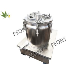 CBD Oil Basket Type Centrifuge Machine For Extracting / Ethanol Extraction