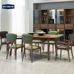 Standard Size Hotel Reception Cafe Dining Chairs Featuring Wooden Fabric and