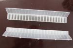 Anti - Aging Core Sample Boxes With Unique Lock / White Plastic Sample Boxes
