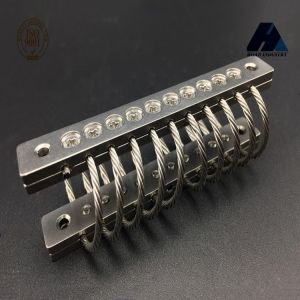 Helical Wire Rope Isolators Six Coils Eight Coils Embedded Electronics UAV