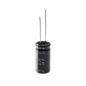Cylindrical Farad Super Capacitor 10F 2.7V Radial 10X30 For Solar Lamp