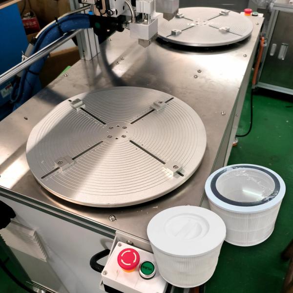 Quality High Efficiency Mercedes And BMW Filter Screen End Cap Sealant Making Machine wholesale