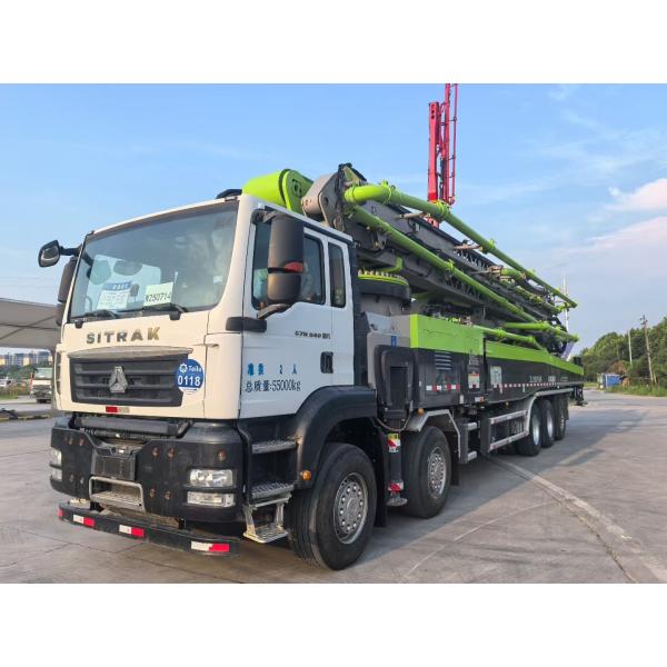 Quality 2023 Zoomlion 70m Concrete Pump Truck with Sitrak Chassis wholesale