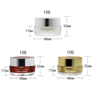 Skin Care Plastic Acrylic Cosmetic Jars Frosted Empty Containers 10g For Lotions