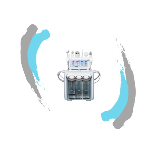 Quality Latest technology auto setting tighten pores improve double chin skin rejuvenation hydro jet facial machine wholesale