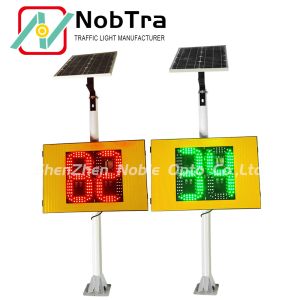 Overspeed Record Cold Rolled Sheet Solar Traffic Beacon System 9.1KG Screen