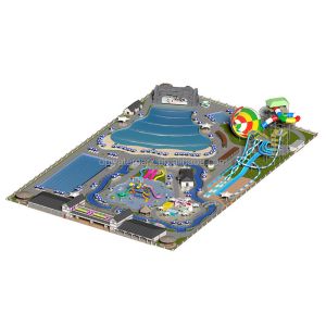 20000 SQM Aqua Park Design Master Plan Custom Water Theme Park Design for