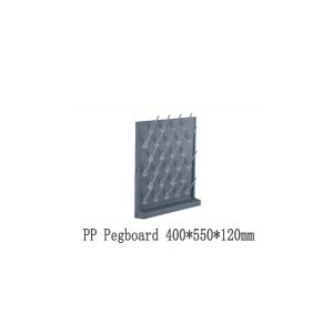 Cheap Single Faced PP Pegboard / Acid And Alkali Resistant Pegboard / PP Pegboard Supplier for sale