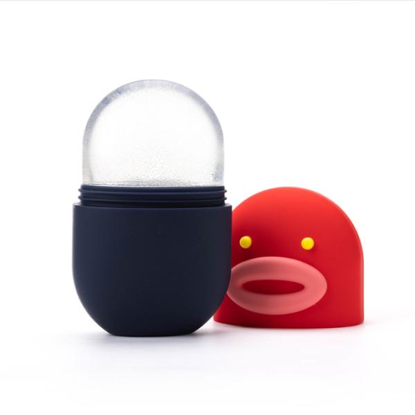 Effortlessly Cool Skin with Silicone Ice Roller Cube Sustainable Ice Cream Tools