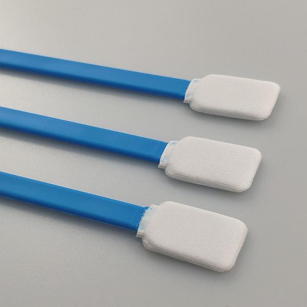 Quality Plotter Printerhead Cleaning Swabs Polyester Surface Flat Microfiber Tip wholesale