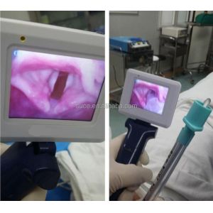 Portable video laryngoscope with 3pcs reusable blade