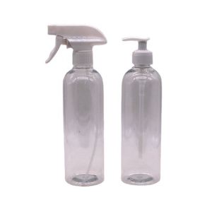 China Customized Color 500ml/600ml HDPE Plastic Pump/Sprayer Lotion Bottles for Clean Lotion on sale