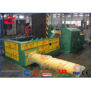 Push Out Method Metal Scrap Baling Machine With 125 Ton Press Force