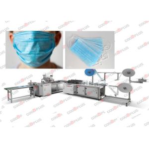 220 V Plc Program Control Disposable Mask Making Machine Single Out