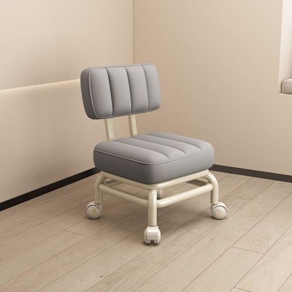 Quality Sofa Shoe Changing Small Stool With Back Support Customized Services wholesale