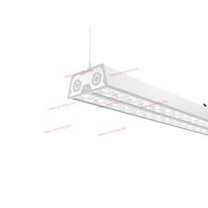 6500K Suspended 20w X 2 LED Linear Lighting 6000lm ROHS