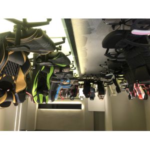 Customized Color Computer Office Gaming Chair High Back PU Leather Swivel Racing