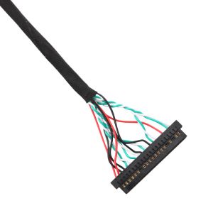 Multi Core LVDS LCD Cable 20 Pin WL1258h-20P HRS DF13-20DS-1.25C